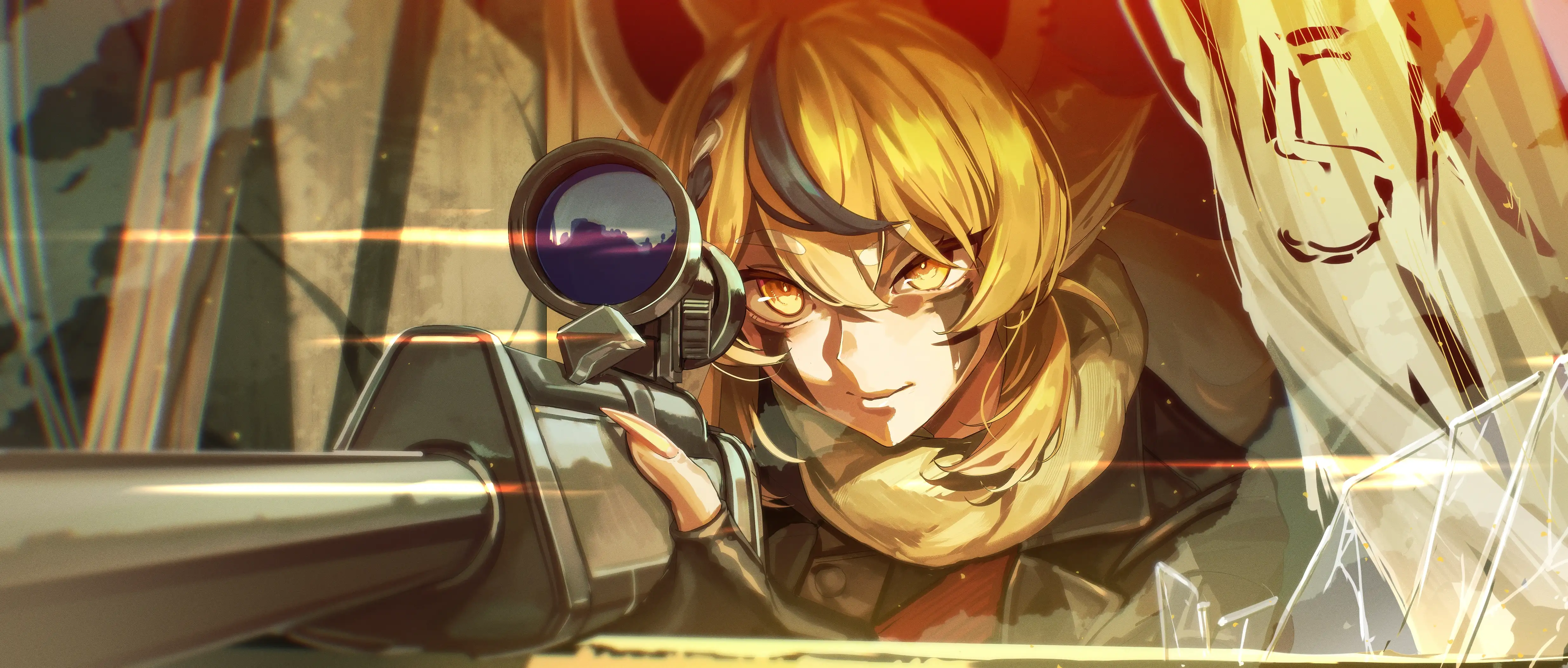 Fanart 108 : Keola sniper, prête à tirer